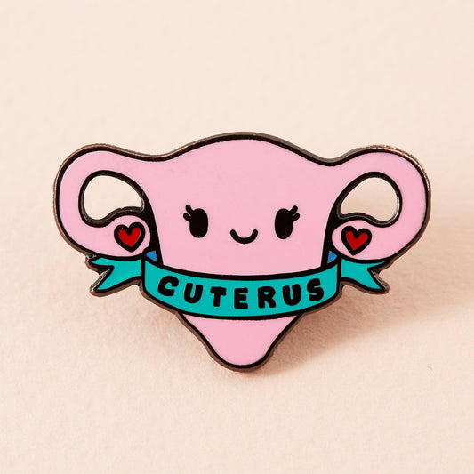 Pin Cuterus Uterus - punky pins