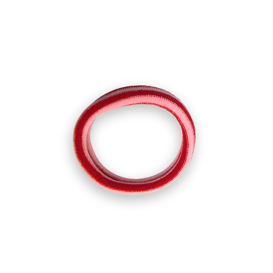 Haargummis rosa-rot Herr&Frau Hempel