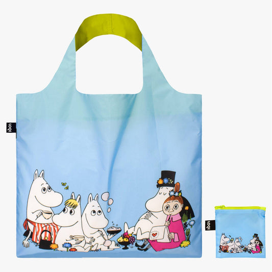 LOQI - MOOMIN Familientasche aus recyceltem Material