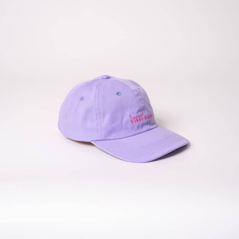 arrel  - Titti bene Premium Dad Cap - lila & pink