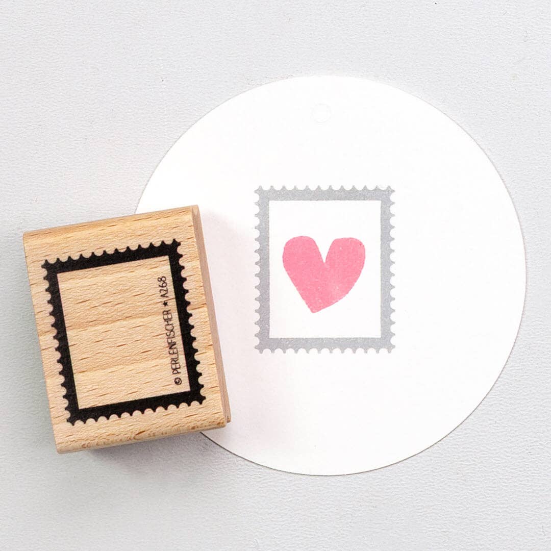 Stempel Briefmarke von Perlenfischer