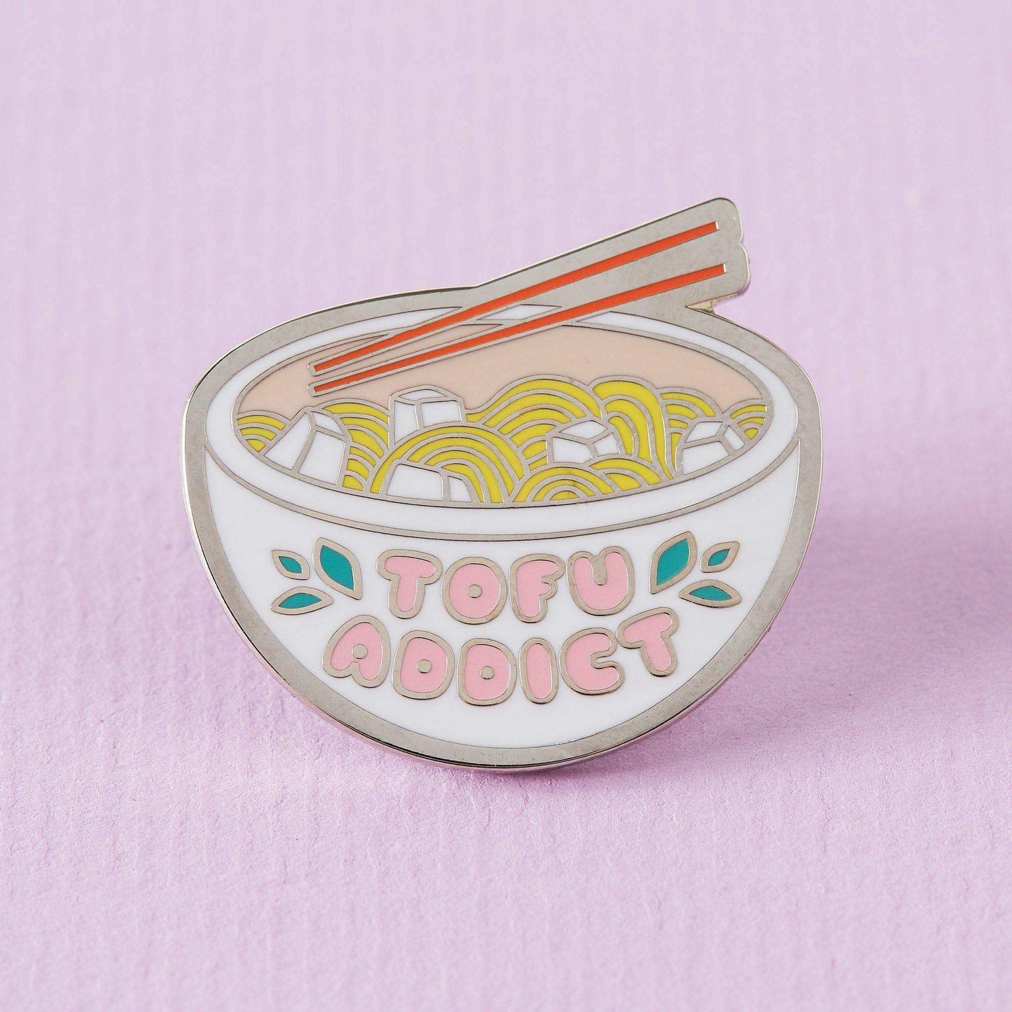 Pin Tofu-Süchtig - punky pins