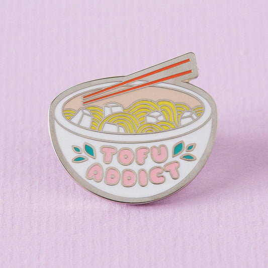 Pin Tofu-Süchtig - punky pins