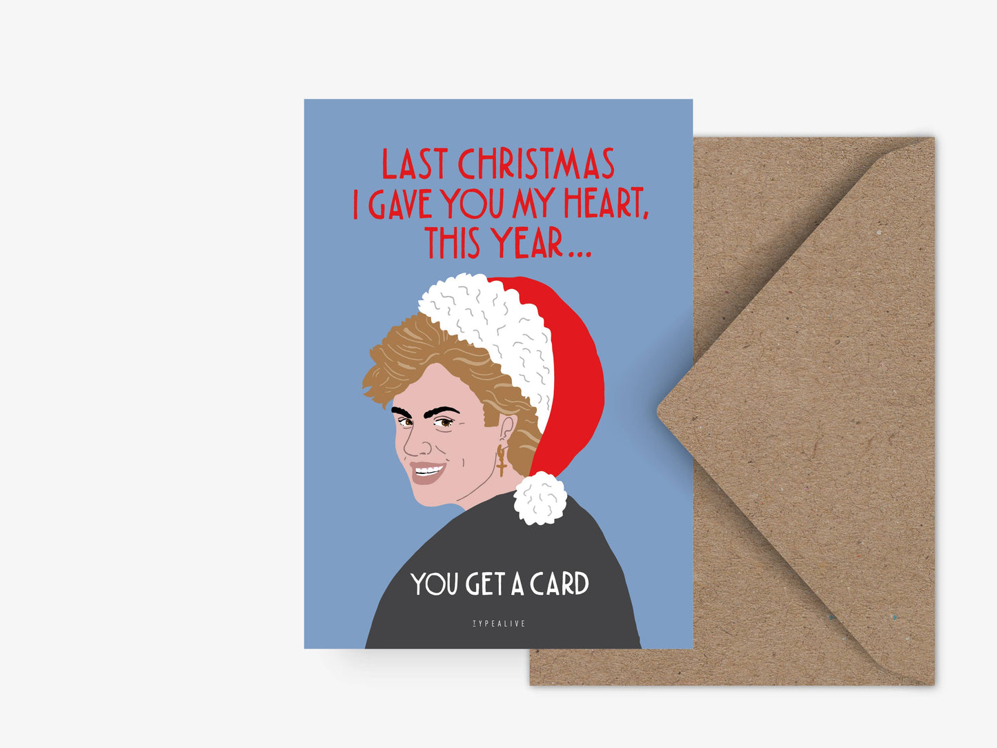 Postkarte / Last Christmas von typealive