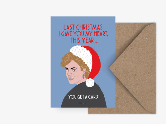 Postkarte / Last Christmas von typealive