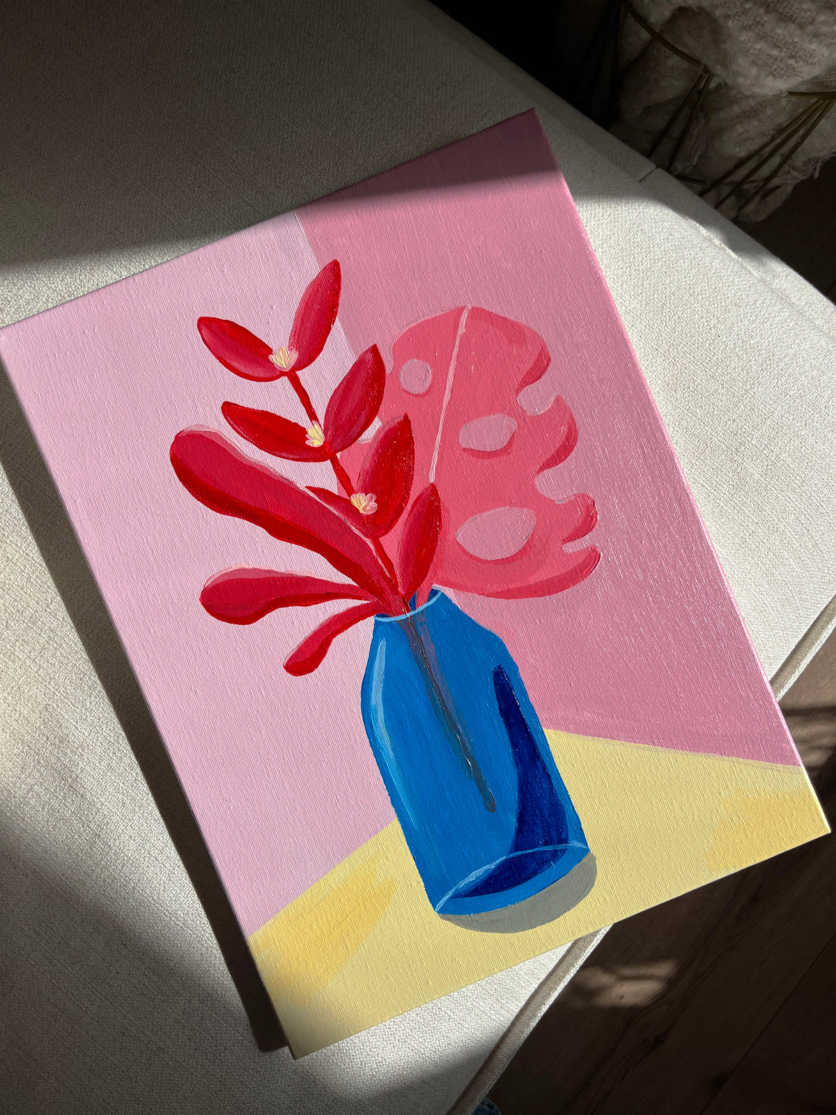 Workshop Acrylic Painting mit @sveahansohn 6.3.2027 von 14.30-17 Uhr