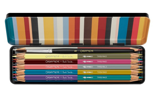Set Paul Smith bicolor zweifarbige aquarellierbare Buntstifte - Caran d'Ache