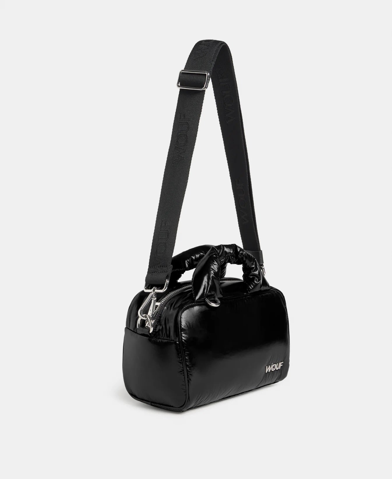 WOUF Glossy Night Bowling Bag schwarz