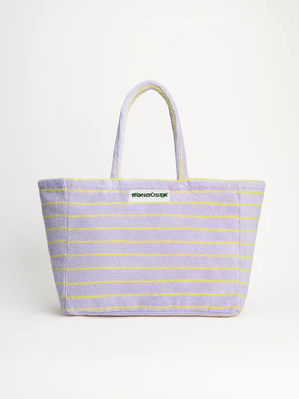 Bongusta Naram weekender lilac – neon yellow