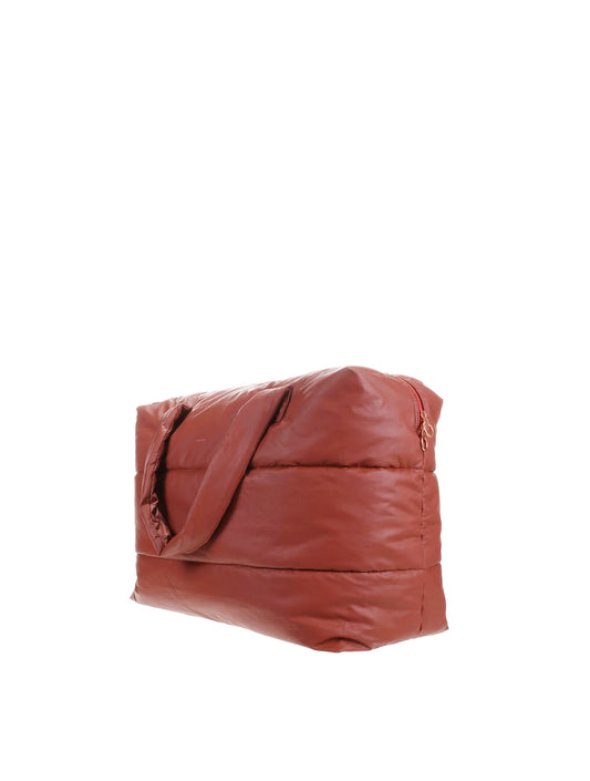 Camill Puffy Bag Weekender Red Wood von Tinne & Mia