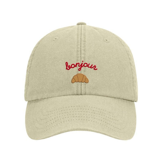 Cap Bonjour Croissant von Atelier Pistache