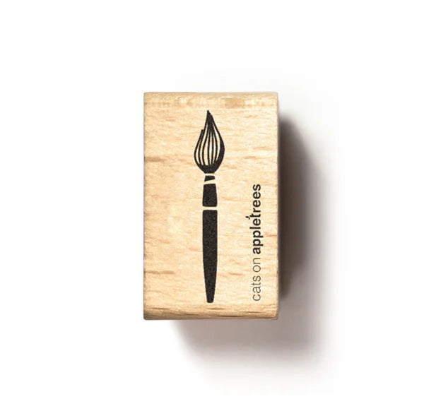 Stempel Pinsel - cats on appletrees