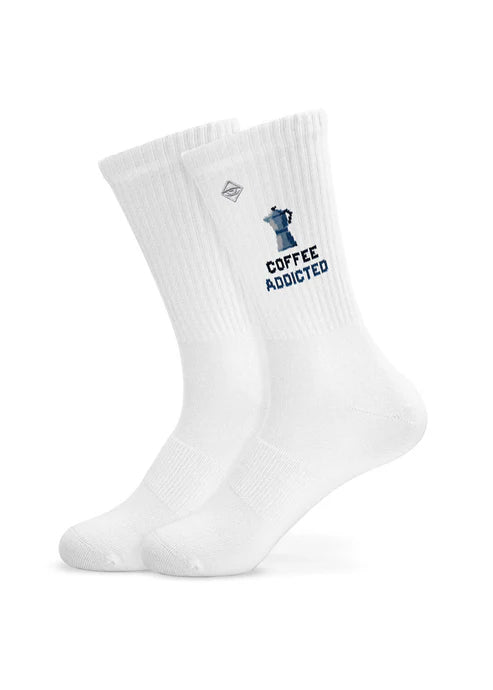 Coffee Addicterd - Tennis Socken von J. Clay