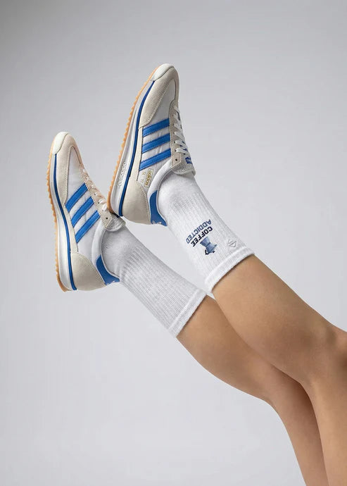 Coffee Addicterd - Tennis Socken von J. Clay