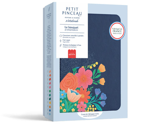 DIY Notebook zum Bemalen Flowers - La Petite Epicerie