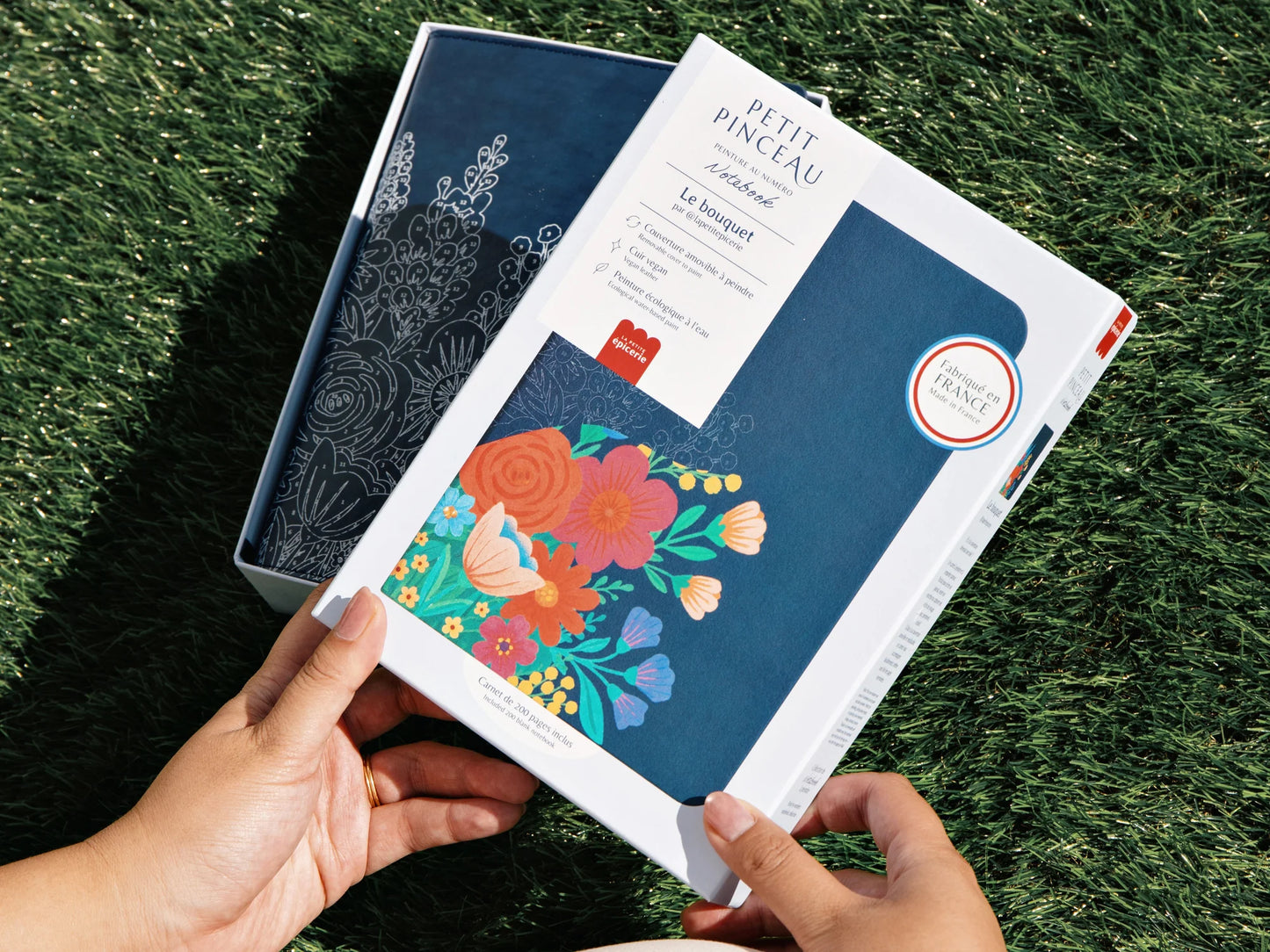 DIY Notebook zum Bemalen Flowers - La Petite Epicerie