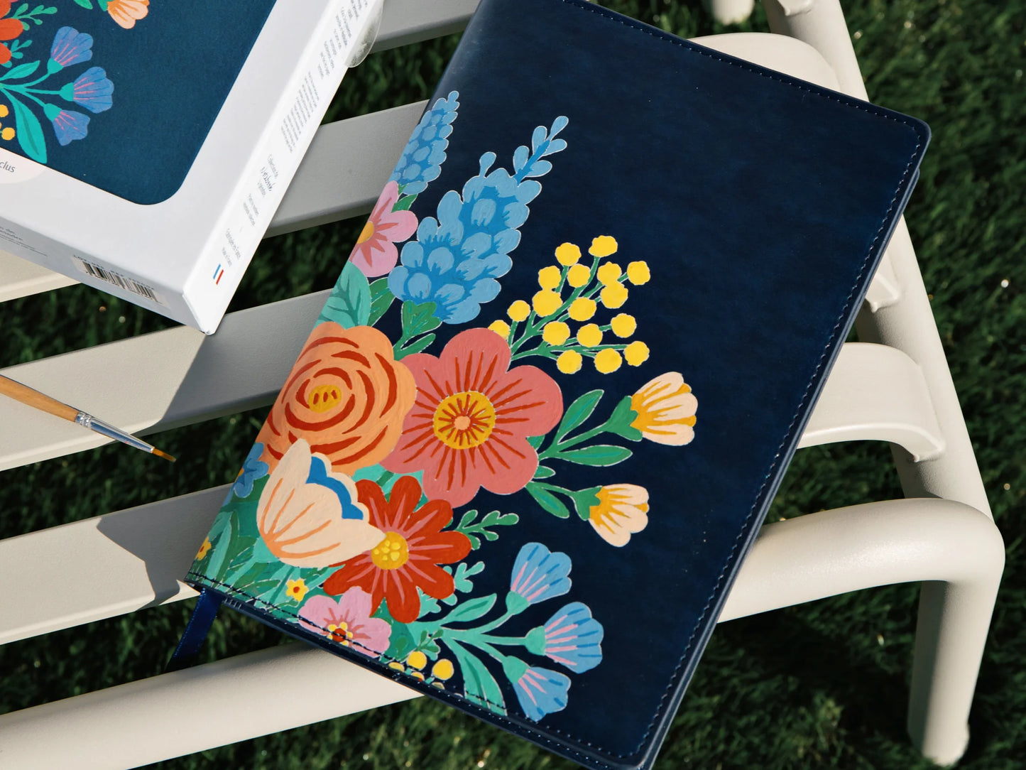 DIY Notebook zum Bemalen Flowers - La Petite Epicerie