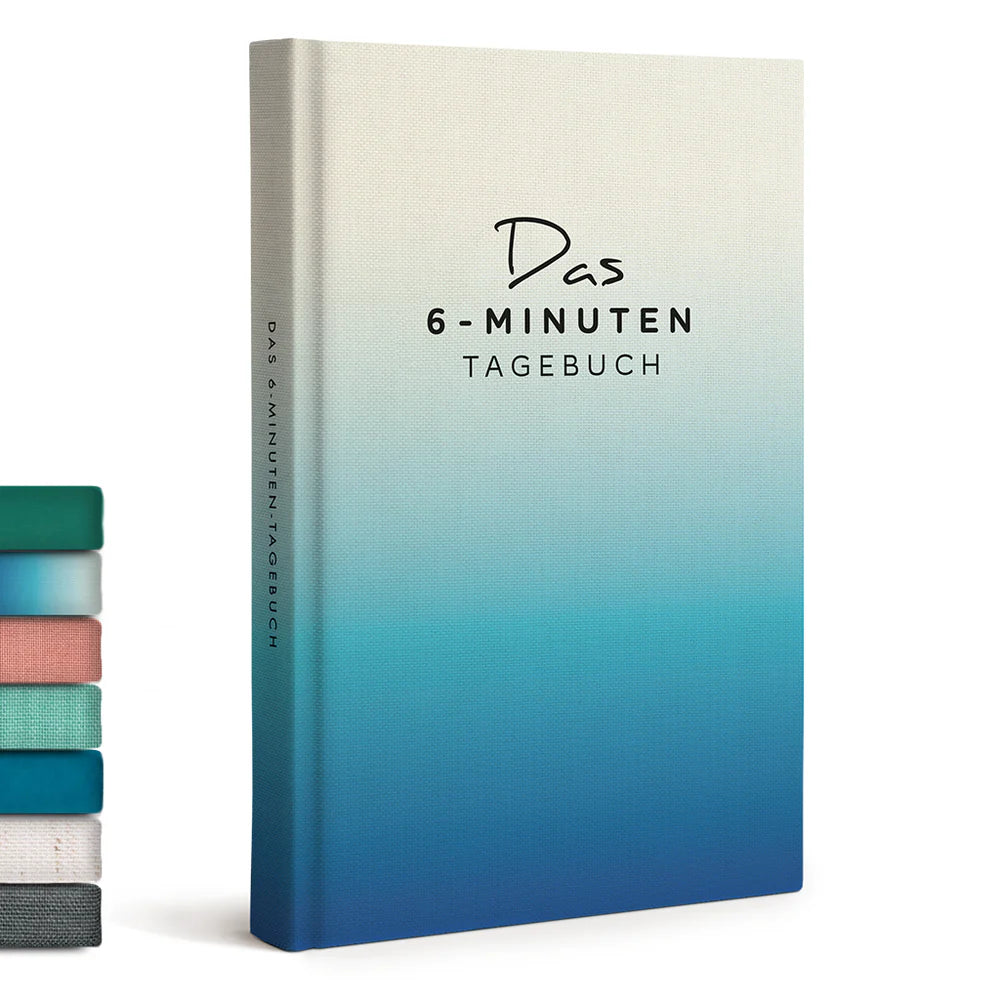 Das 6-Minuten Tagebuch - verschiedene Farben