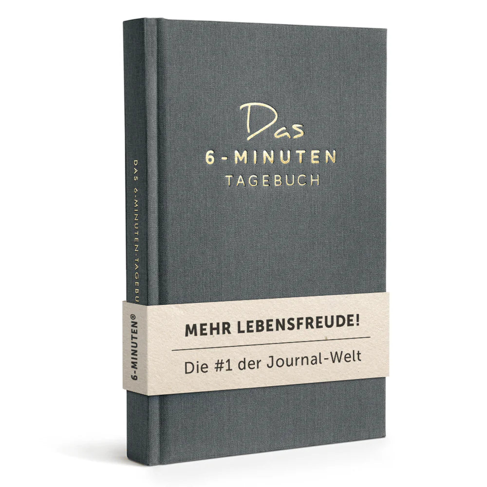 Das 6-Minuten Tagebuch - verschiedene Farben