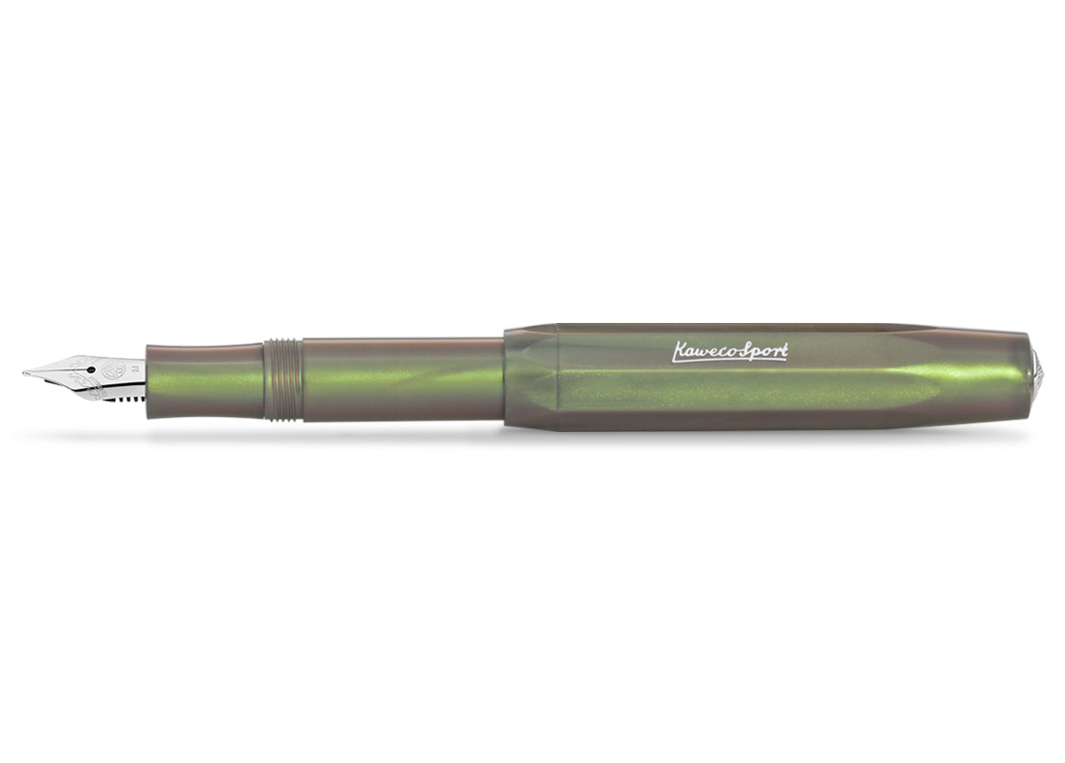 Füller Lunar Sport shadow Green Feder M - Kaweco