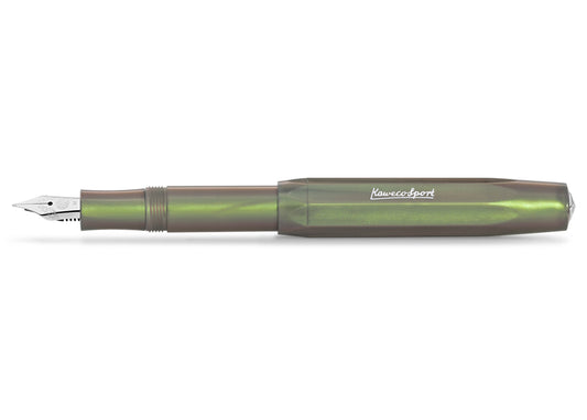 Füller Lunar Sport shadow Green Feder M - Kaweco