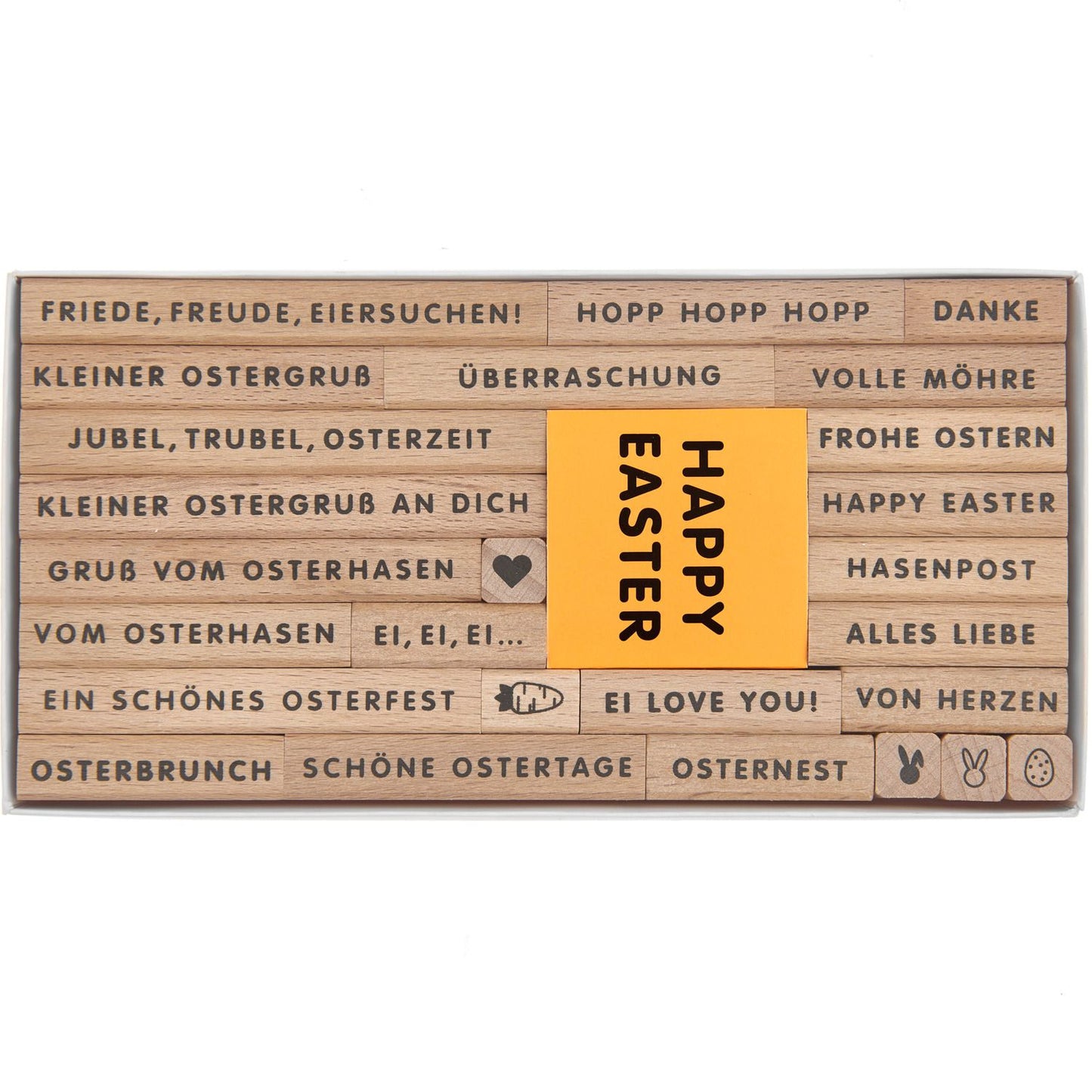 Happy Easter Stempelset Ostern - Rico Design