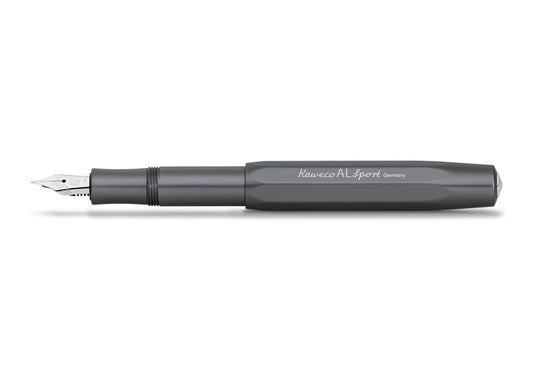 Füller metallic anthrazit AL Sport - Kaweco