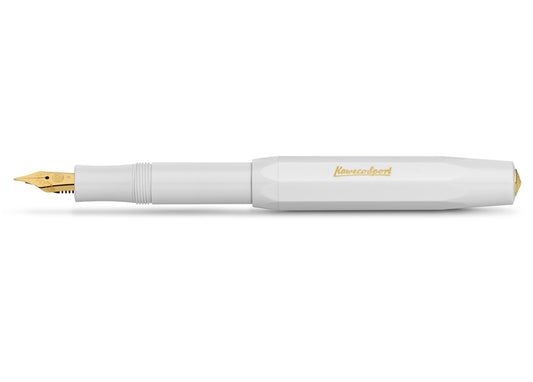 Füller Skyline Sport weiß/gold - Kaweco