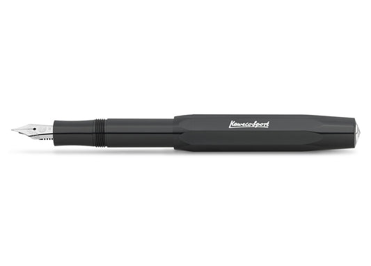 Füller Skyline Sport schwarz/silber - Kaweco