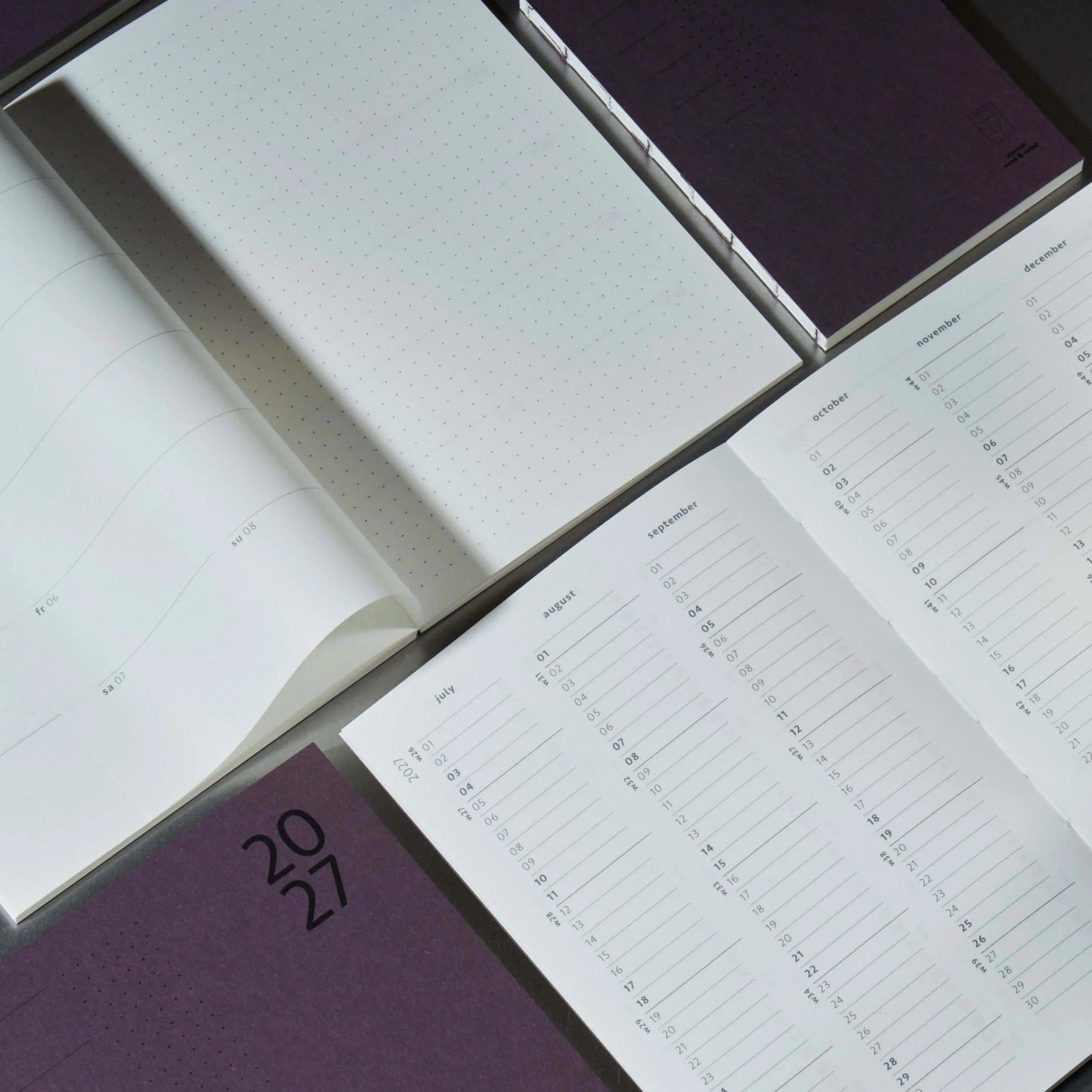 XL Kalender 2027 von paper republic - Woche auf 1 Seite