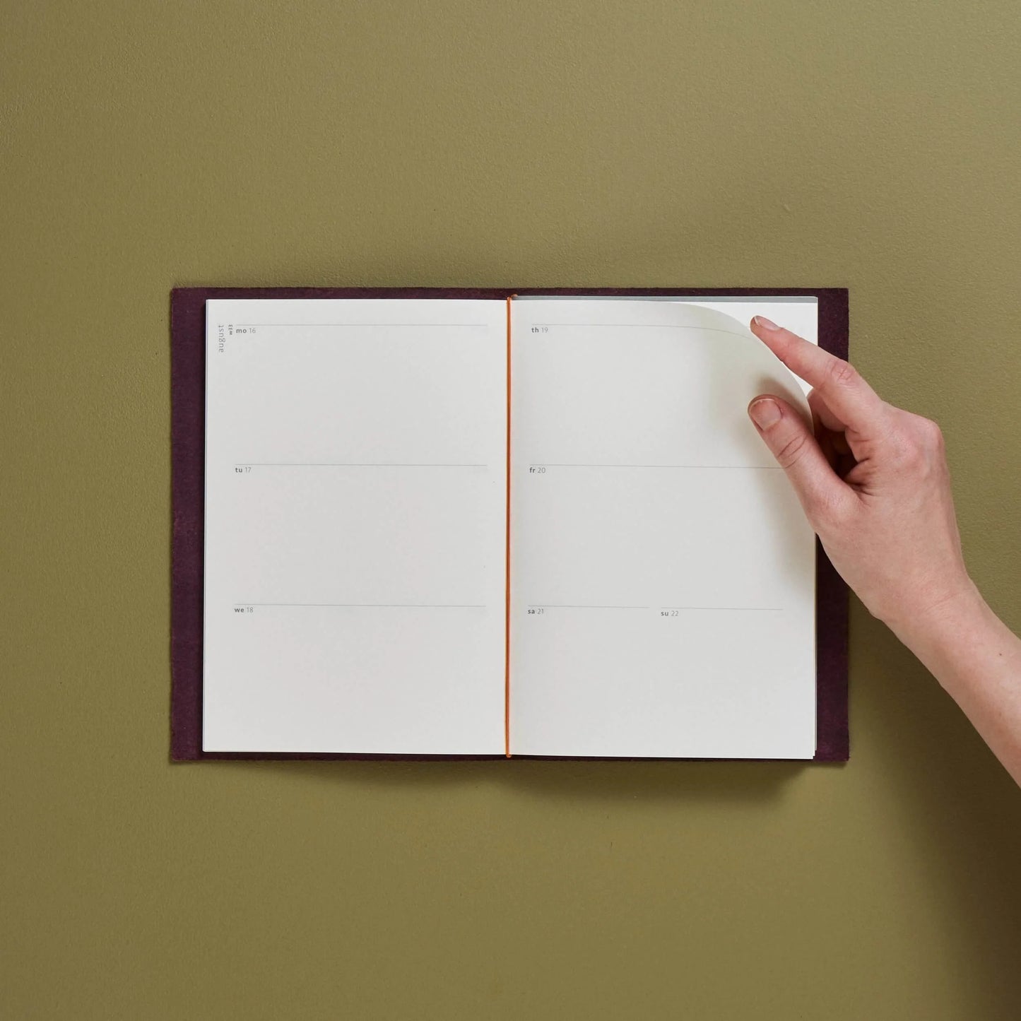XL Kalender 2027 von paper republic - Woche auf 2 Seiten