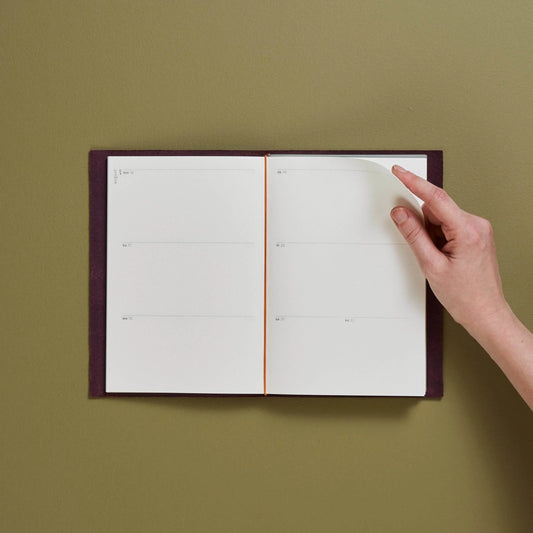 XL Kalender 2027 von paper republic - Woche auf 2 Seiten