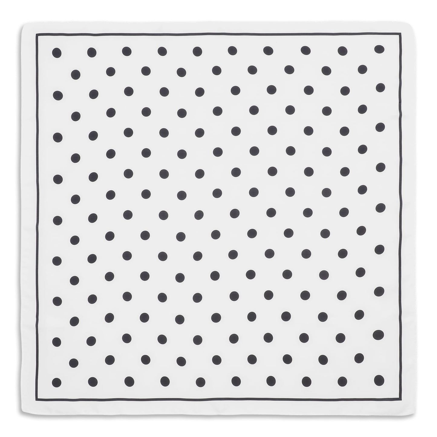 Tuch Polka dot schwarz/weiß von Sui Ava
