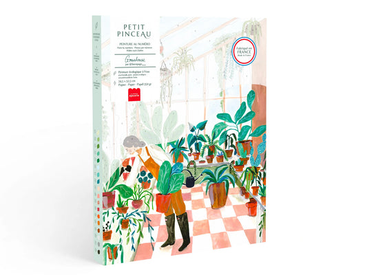 Malen nach Zahlen - Greenhouse von Laura Page