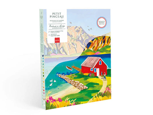 Malen nach Zahlen - Norwegen von Nolwenn Studio