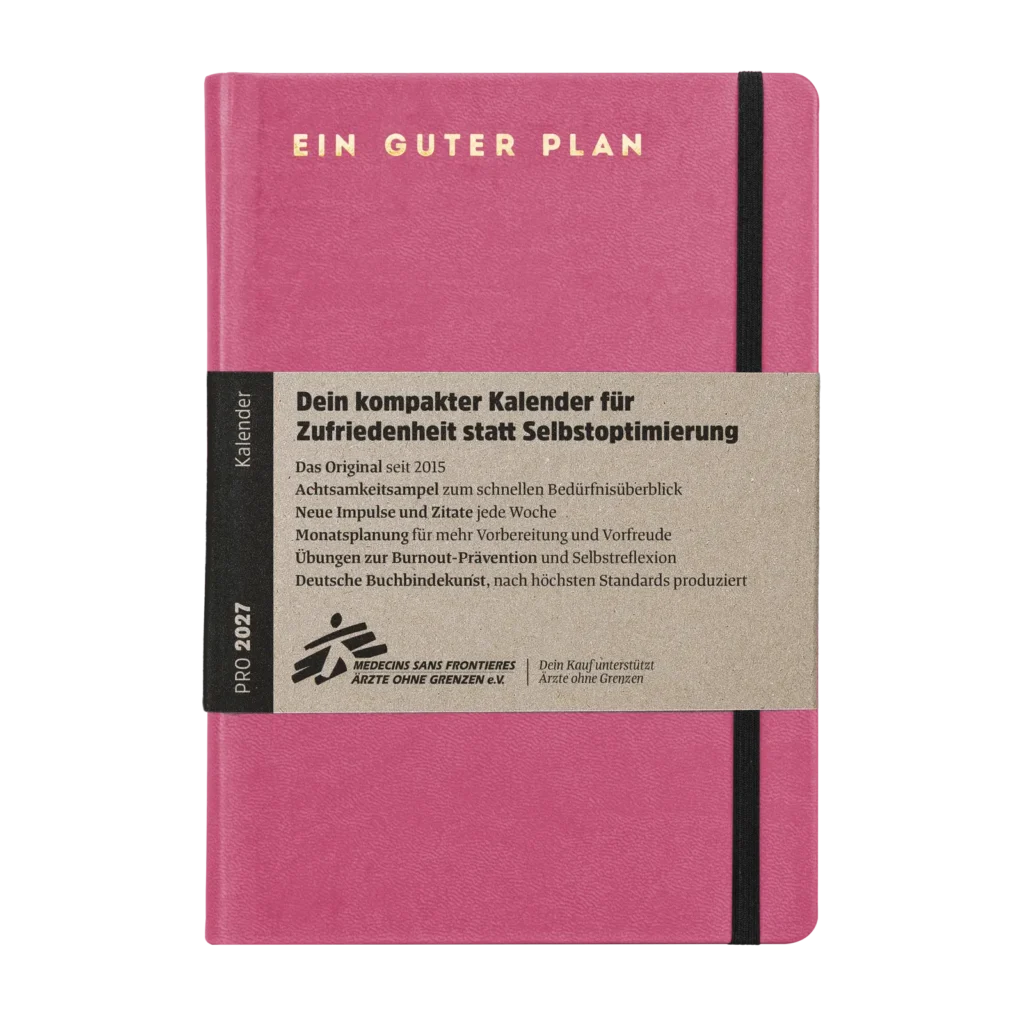 Kalender 2027 pro verschiedene Farben - ein guter Plan