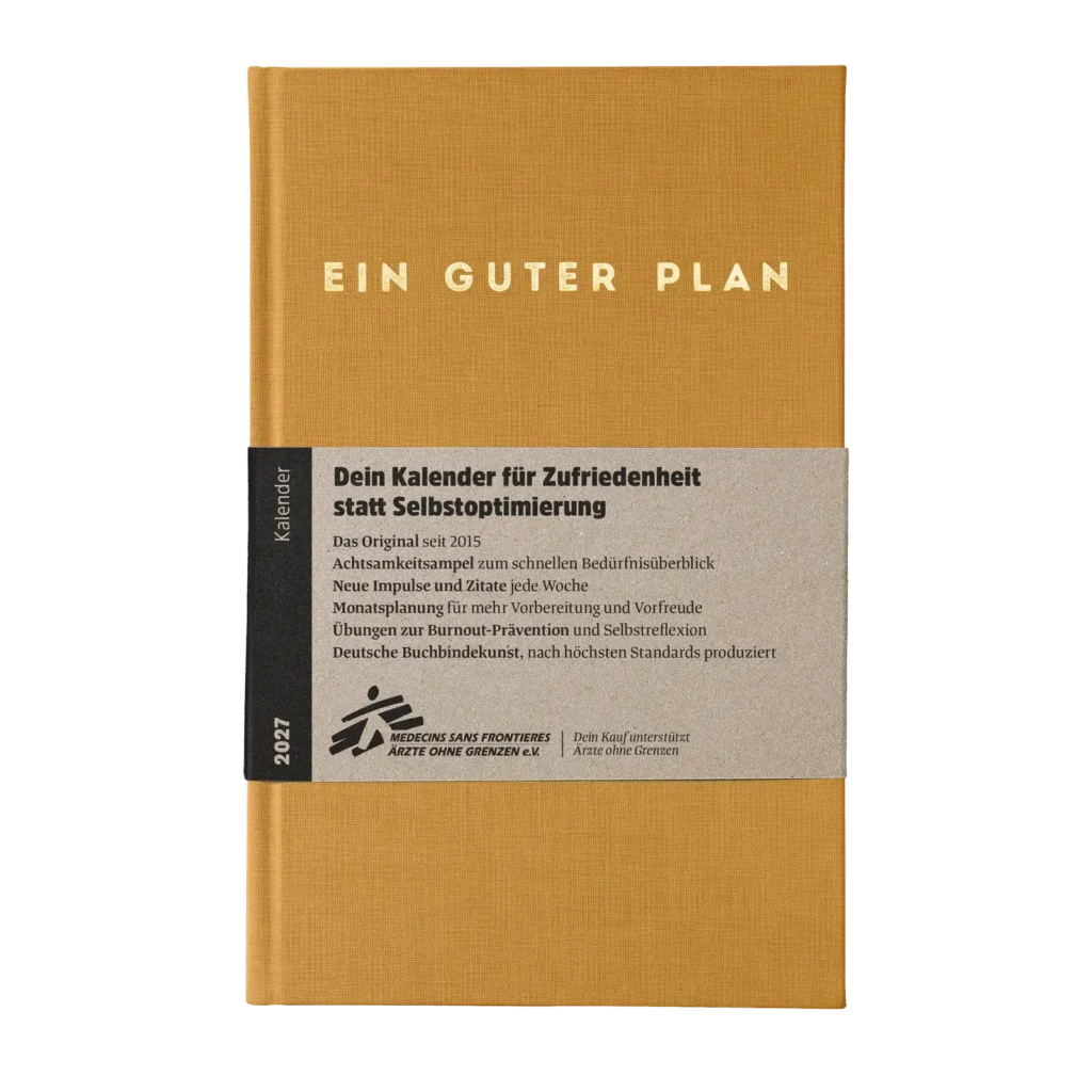 Kalender 2027 verschiedene Farben - ein guter Plan