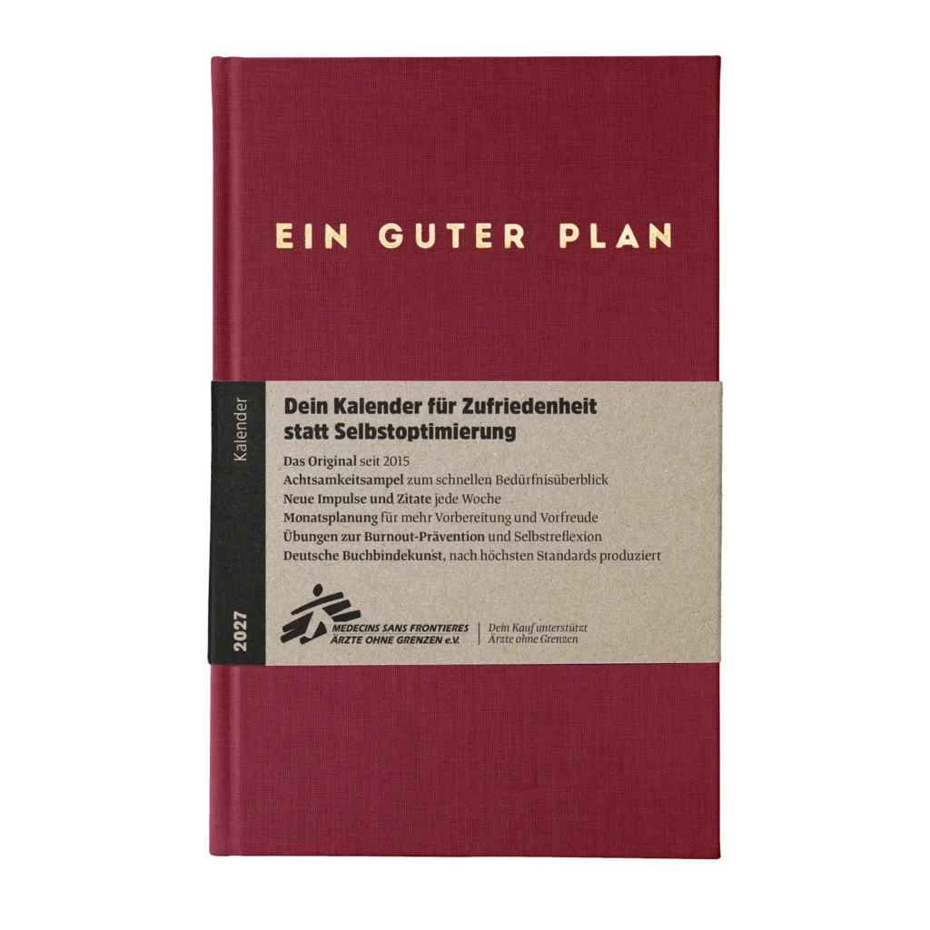 Kalender 2027 verschiedene Farben - ein guter Plan