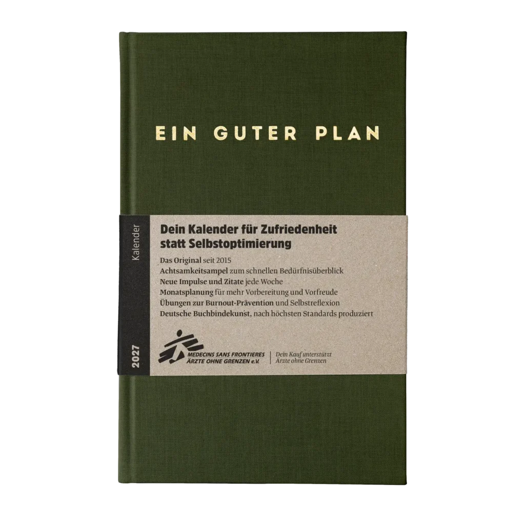 Kalender 2027 verschiedene Farben - ein guter Plan