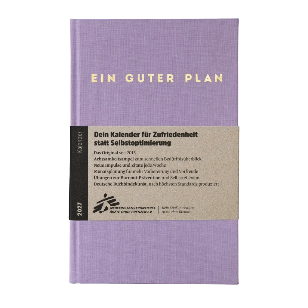 Kalender 2027 verschiedene Farben - ein guter Plan