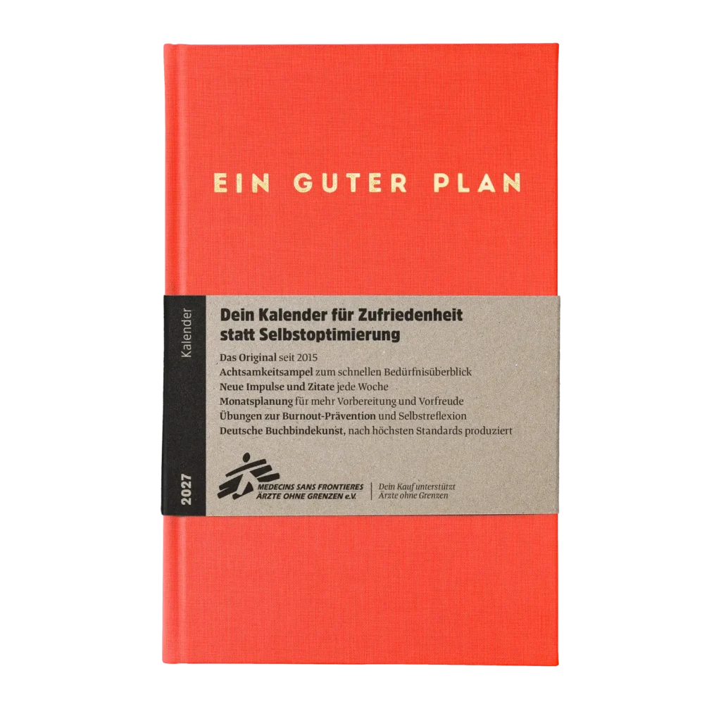 Kalender 2027 verschiedene Farben - ein guter Plan