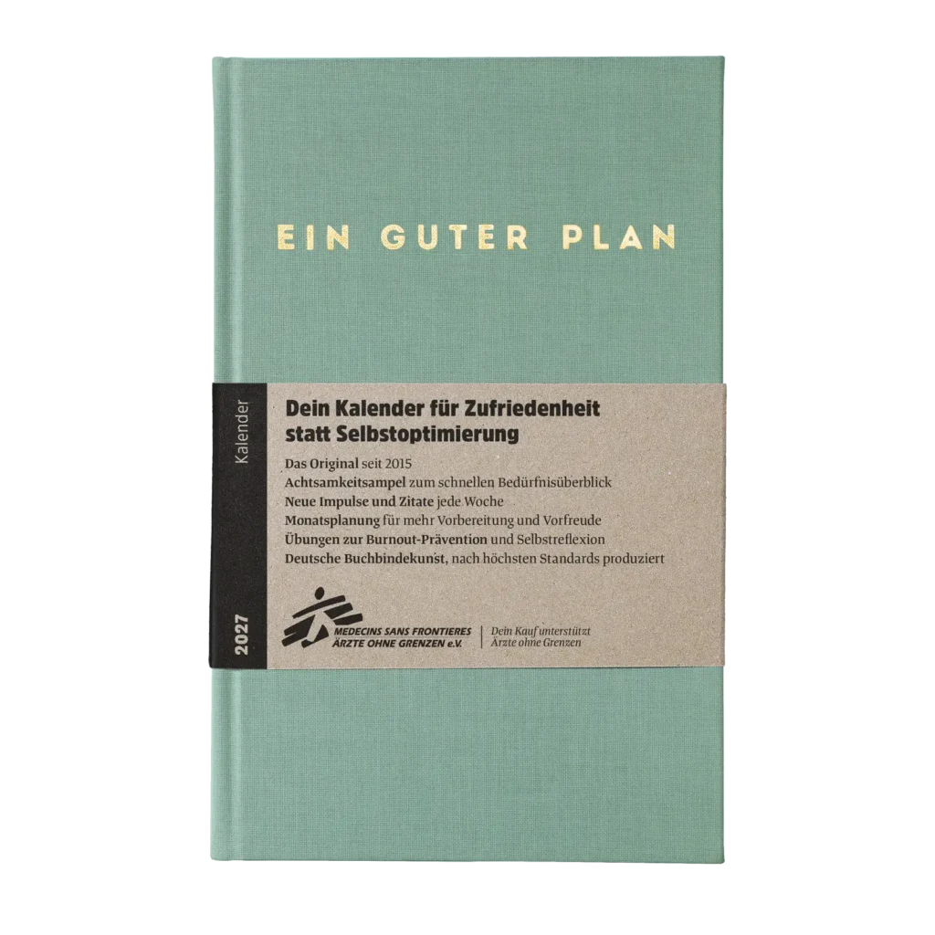 Kalender 2027 verschiedene Farben - ein guter Plan