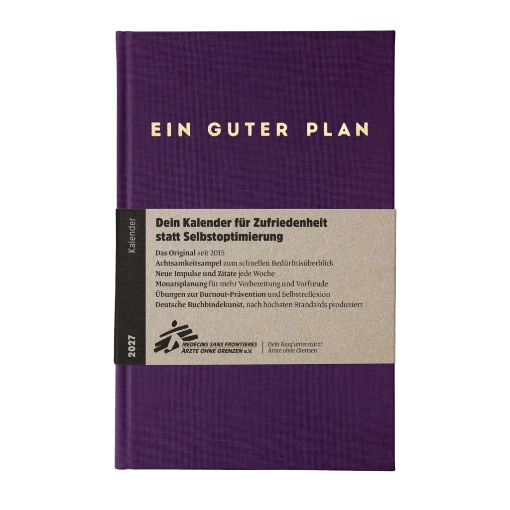 Kalender 2027 verschiedene Farben - ein guter Plan