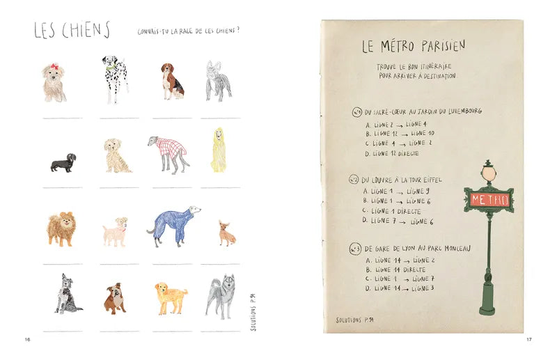 Paris Aktivitätsbuch - Hachette