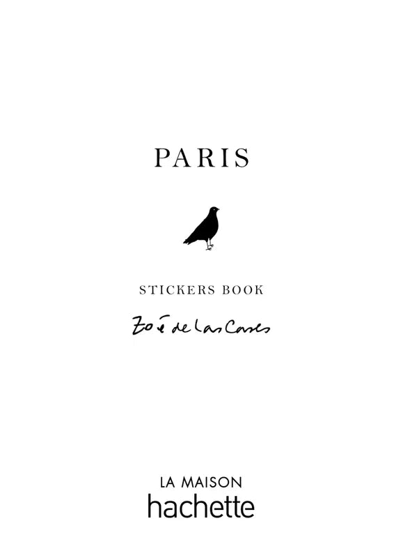 Paris Sticker Book klein - Hachette