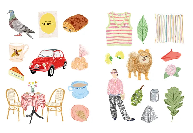 Paris Sticker Book klein - Hachette