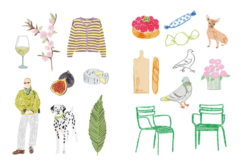 Paris Sticker Book klein - Hachette