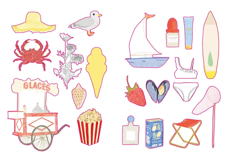 Holiday Sticker Book klein - Hachette