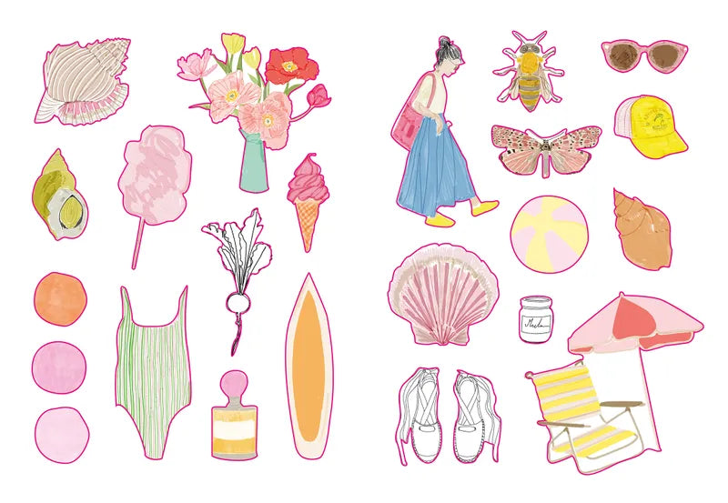 Holiday Sticker Book klein - Hachette