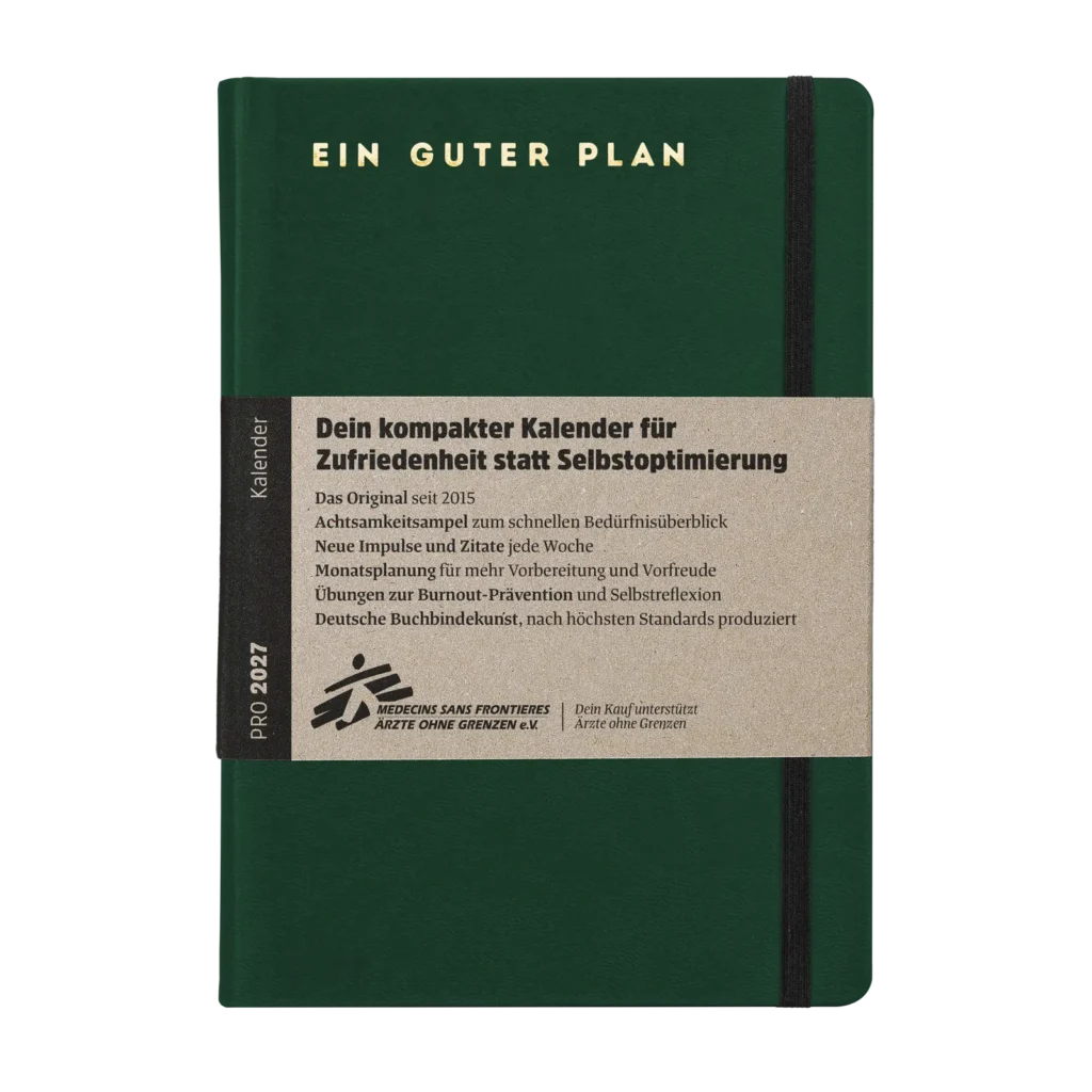 Kalender 2027 pro verschiedene Farben - ein guter Plan